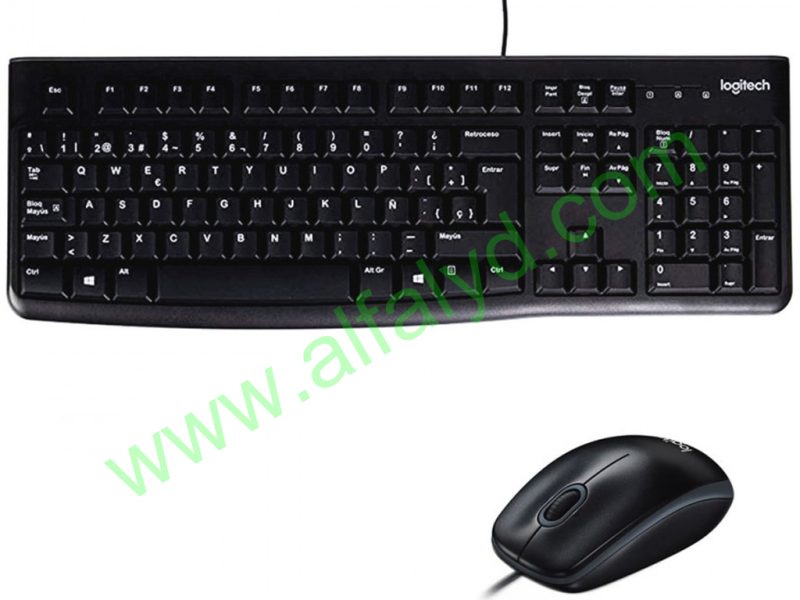 Logitech Desktop MK120 - Juego de teclado y ratón - USB
