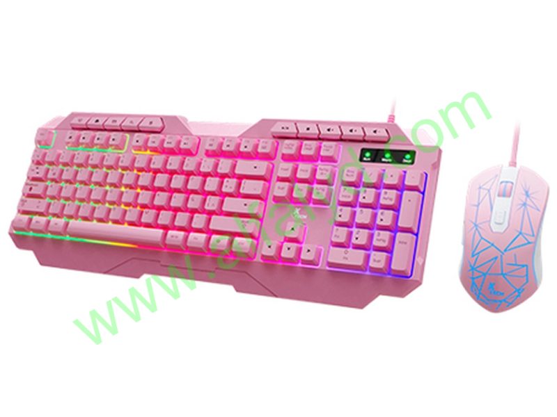 Xtech - Keyboard and mouse set - Wired
