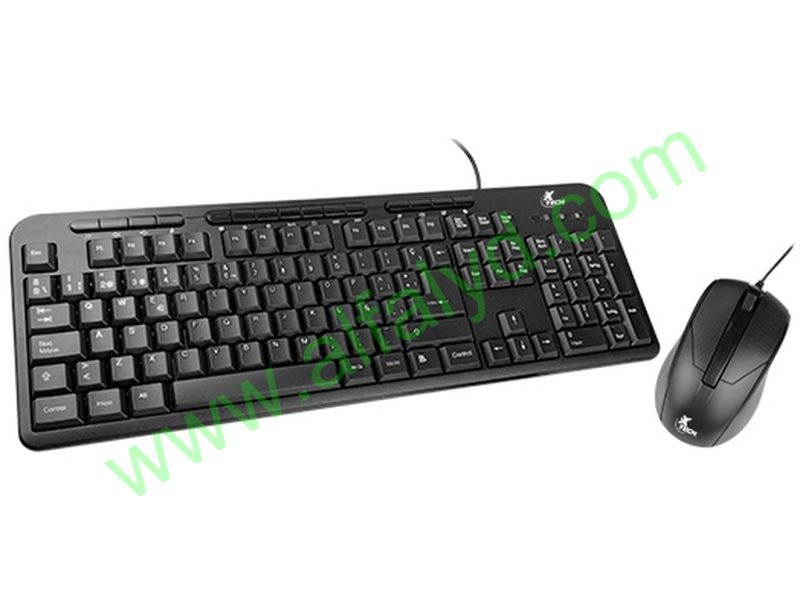 Xtech - Keyboard and mouse set - Wired