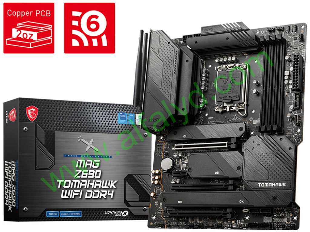 MSI MAG Z690 TOMAHAWK WIFI DDR4 - Placa base - ATX - Imagen 5