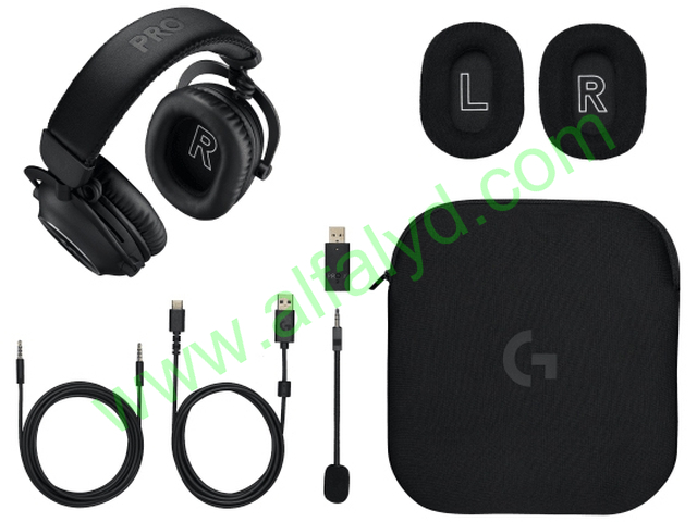 Logitech G PRO X 2 LIGHTSPEED Wireless Gaming Headset, Black - Auricular - tamaño completo - Imagen 5