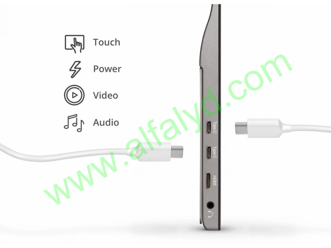 ViewSonic TD1655 - Monitor LED - 15.6" - Imagen 2