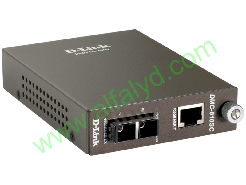 D-Link DMC 810SC - Conversor de soportes de fibra - 1GbE