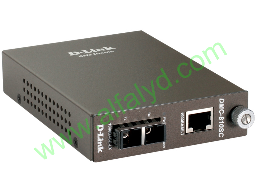 D-Link DMC 810SC - Conversor de soportes de fibra - 1GbE