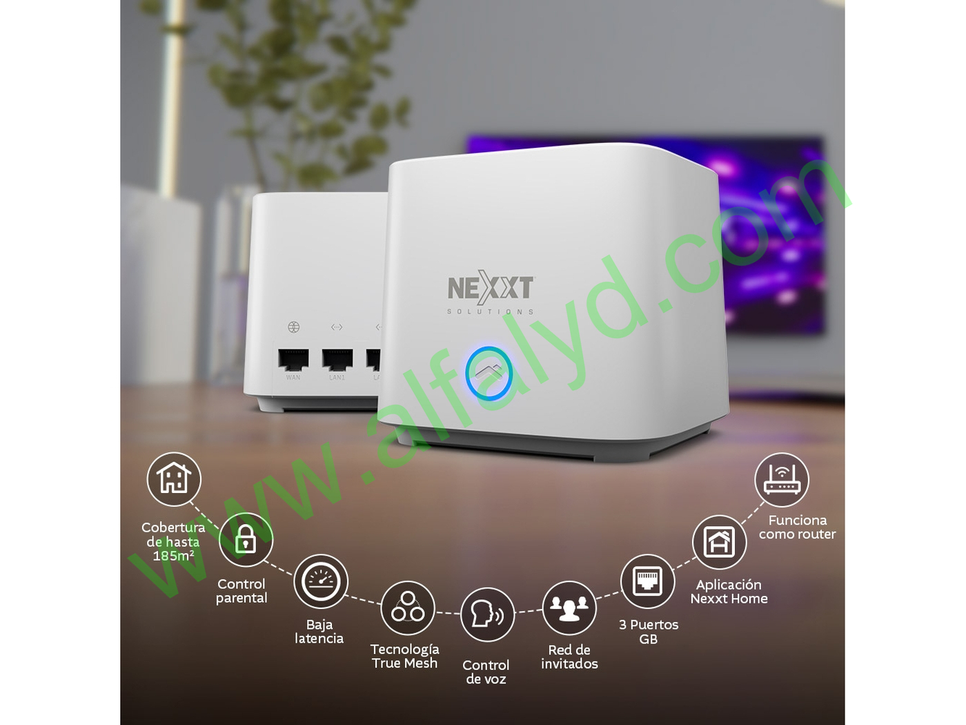 Nexxt Solutions Home - Router - Wireless Mesh - Imagen 2