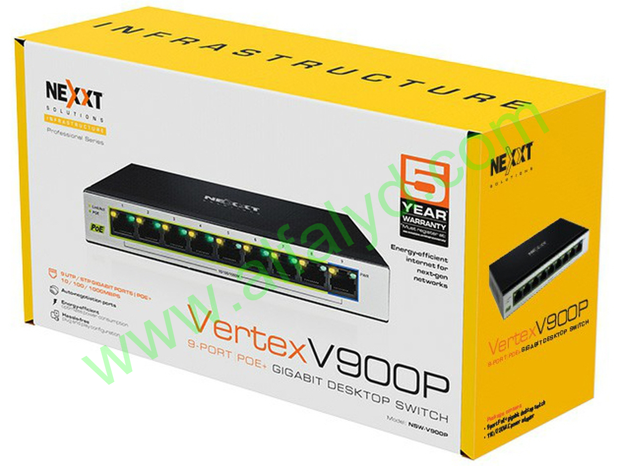 Nexxt Solutions Infrastructure - Switch - Gigabit Ethernet - Imagen 3