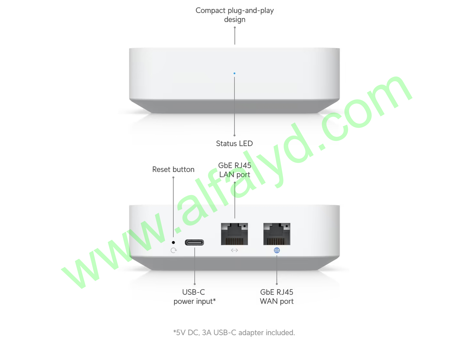 Ubiquiti - Router - UXG-Lite Gateway Lite - Imagen 3