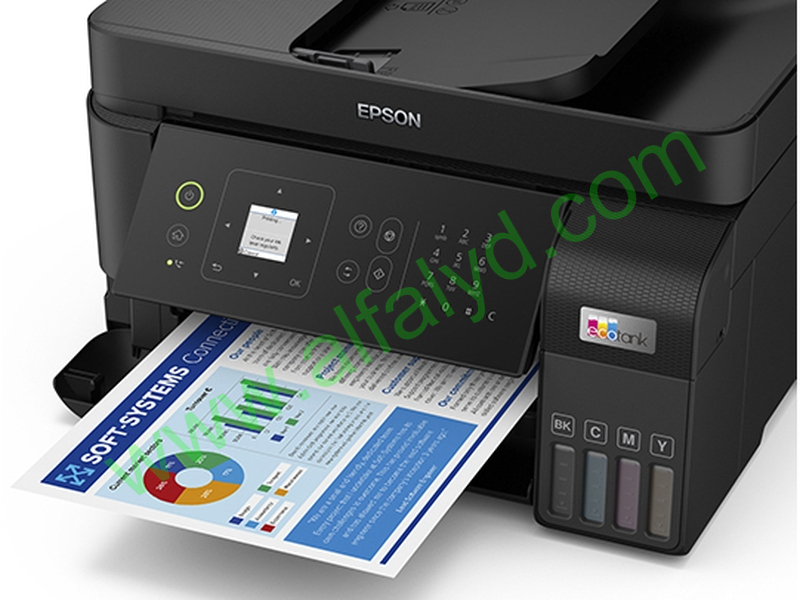 Epson L5590 - Impresora / Copiadora / Fax - Wi-Fi / Ethernet 10 Base-T/100 Base-TX/1000 Base-T - Imagen 2