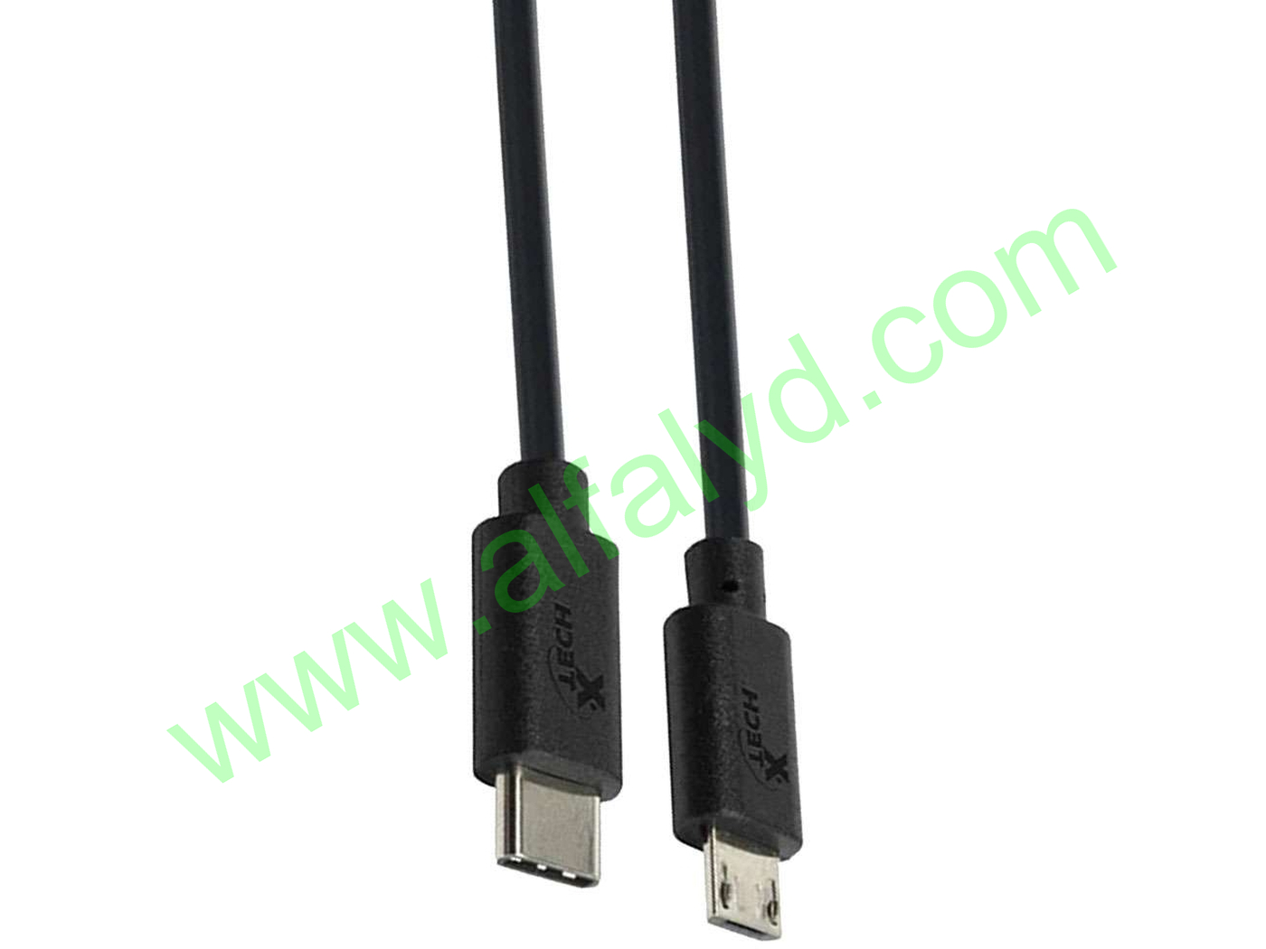 Xtech XTC-520 - Cable USB - 24 pin USB-C (M) reversible a Micro-USB tipo B (M) - Imagen 2