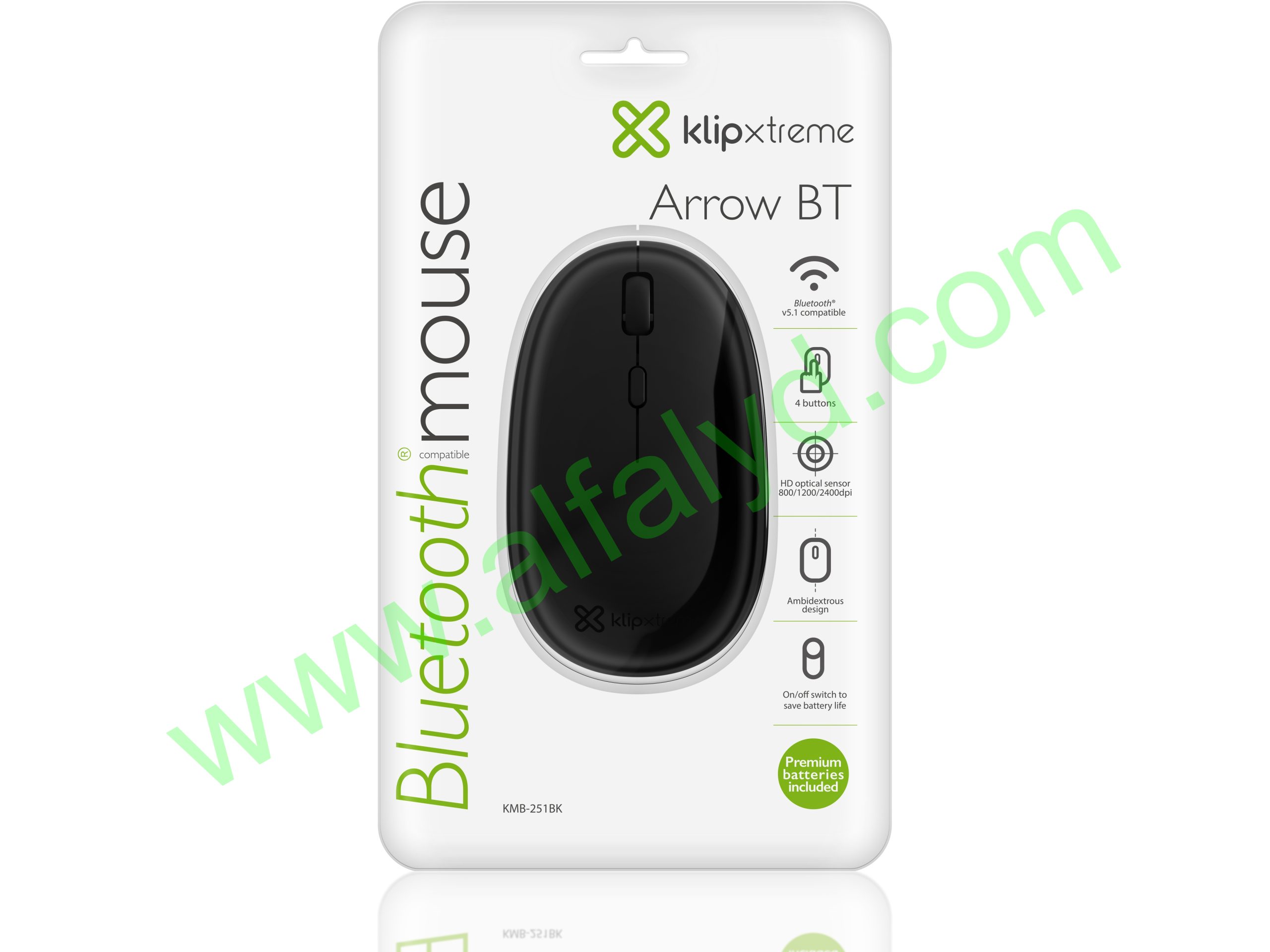 Klip Xtreme Arrow BT KMB-251BK - Ratón - diestro y zurdo - Imagen 4