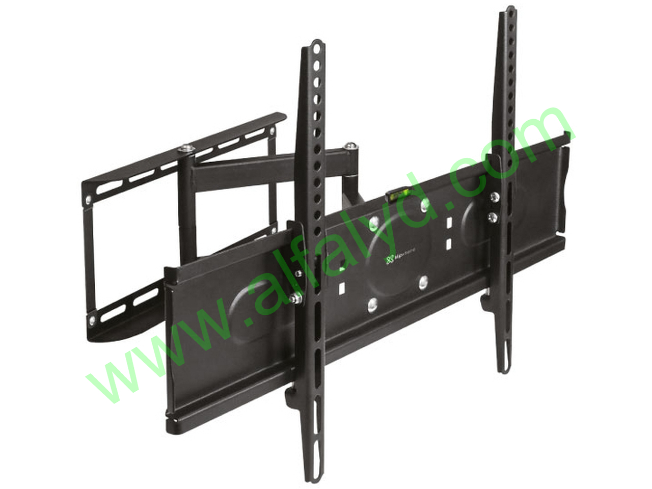 Klip Xtreme KPM-885 - Kit de montaje (placa de contacto, abrazadera de interfaz, brazo articulado doble) para LCD / panel de plasma - acero con pintura electrolítica