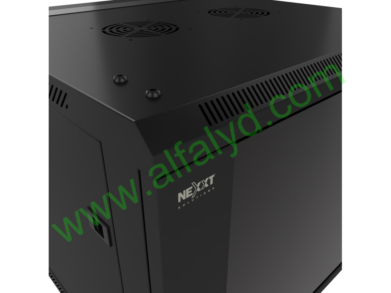 Nexxt Solutions Infrastructure - Wall mount enclosure - SPCC steel / Tempered glass - Imagen 2