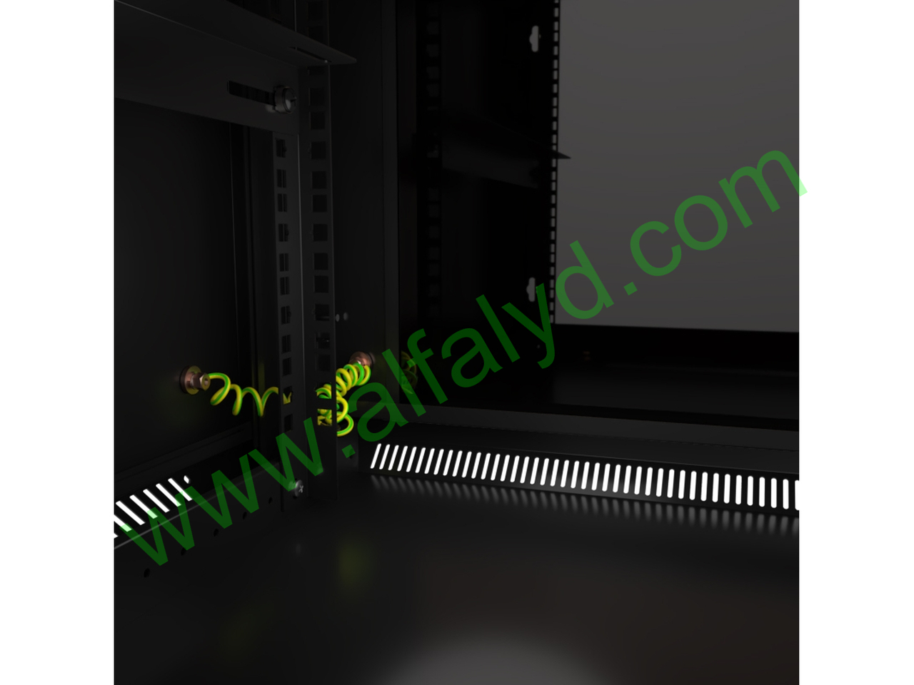 Nexxt Solutions Infrastructure - Wall mount enclosure - SPCC steel / Tempered glass - Imagen 4