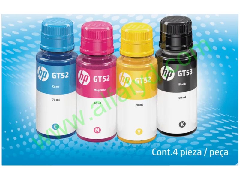 HP - Ink Bottle - Black / Cyan / Magenta / Yellow