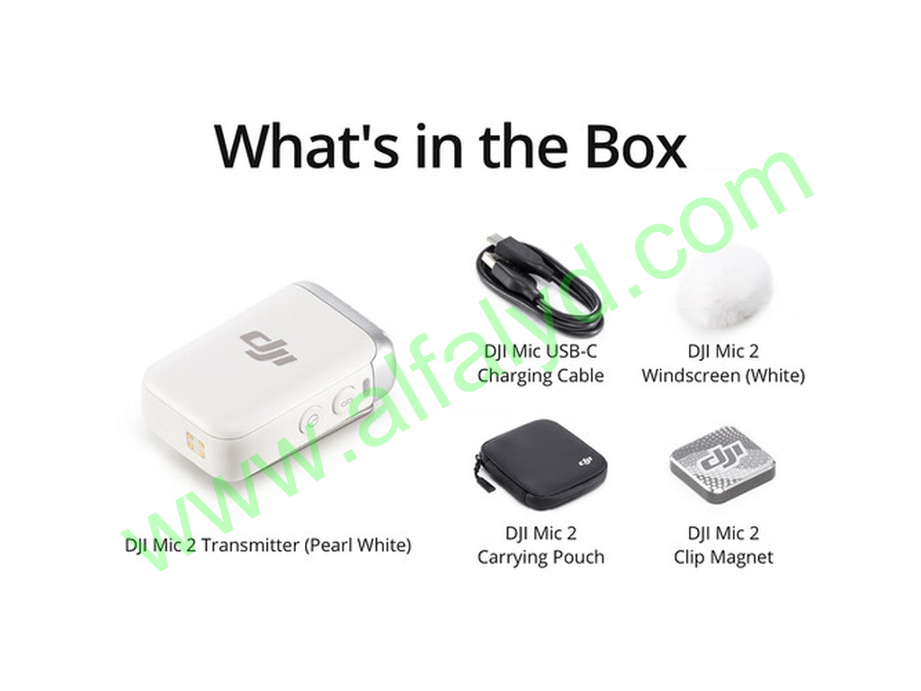 DJI - Mic 2 Transmitter Pearl White - Imagen 2