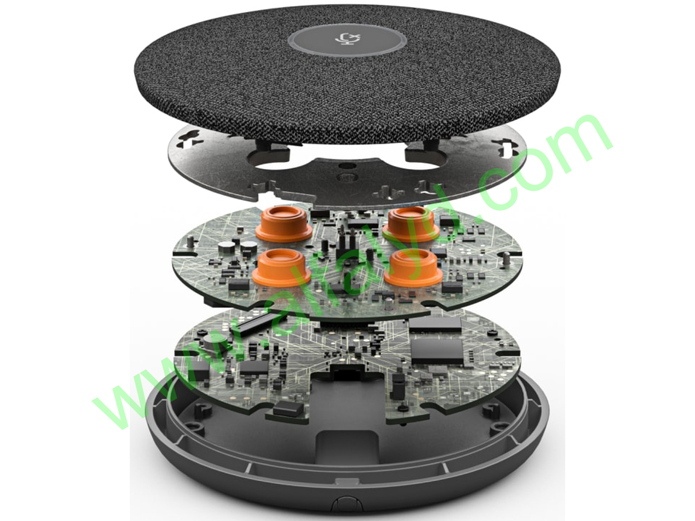 Logitech Rally Mic Pod - Micrófono - para Rally, Rally Plus, Rally Bar, Rally Bar Mini - Imagen 2