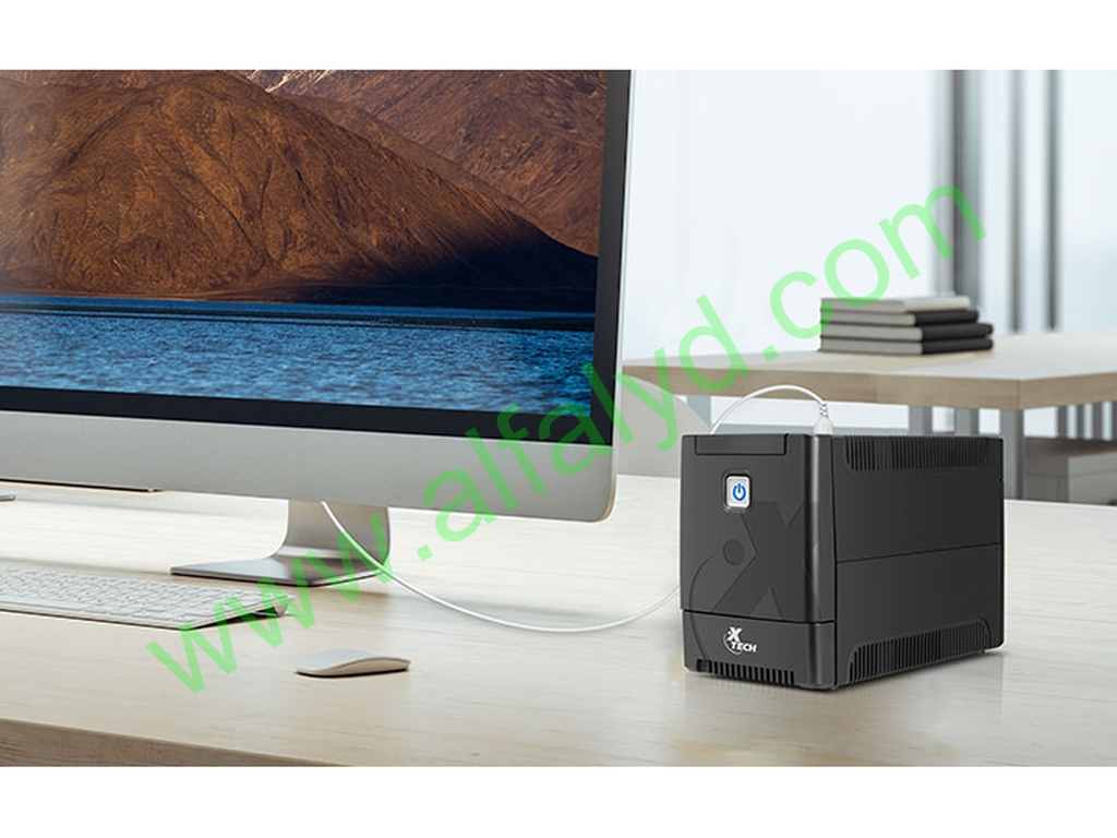 Xtech - Battery backup - Line interactive - Imagen 3