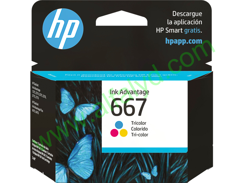 HP - 667 - Ink cartridge