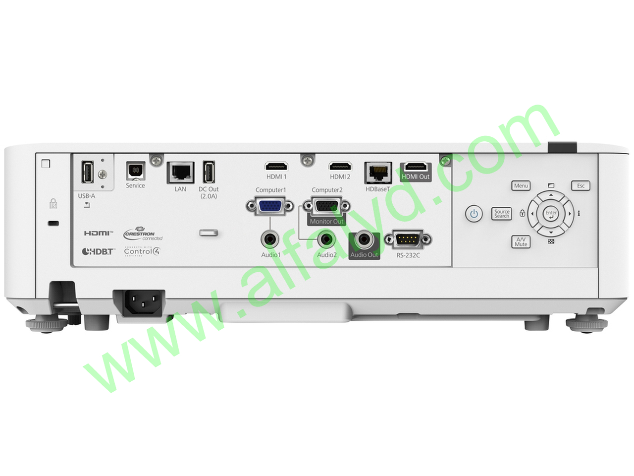 Epson PowerLite L630SU - Proyector 3LCD - 6000 lúmenes (blanco) - Imagen 4