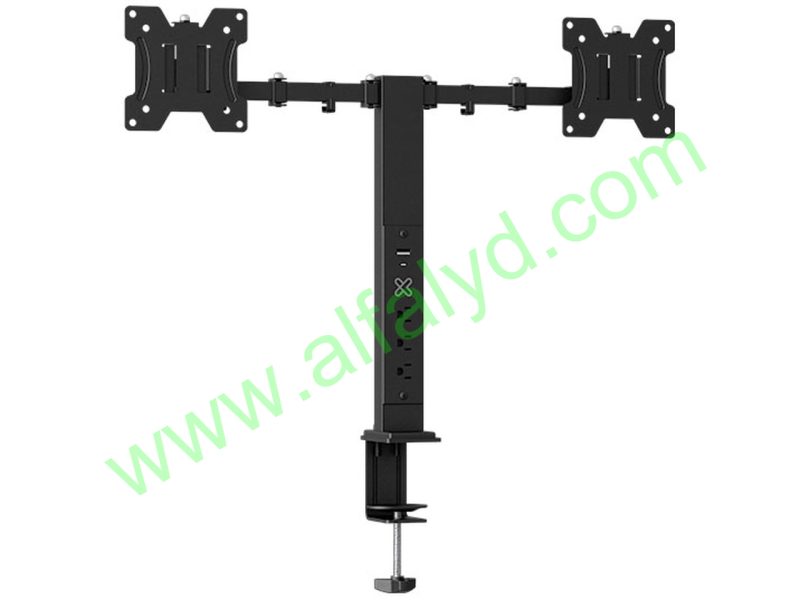 Klip Xtreme - Desktop to monitor mounting kit - With power strip