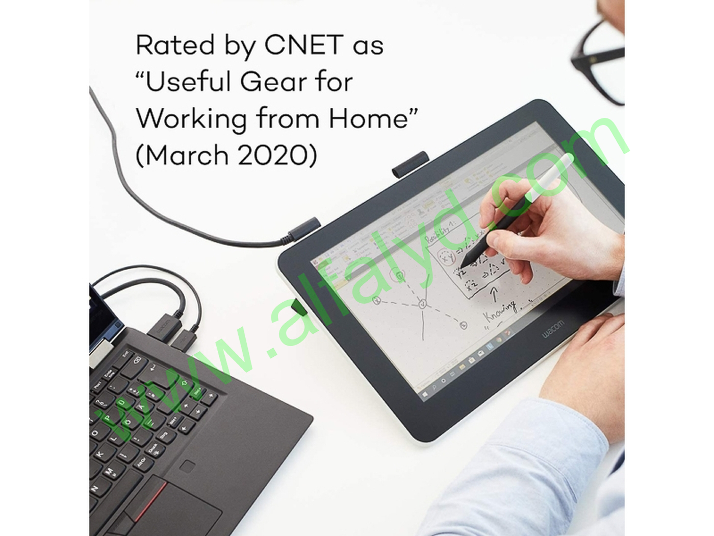 Wacom One 13 touch Pen display - Digitalizador con display LCD - cableado - Imagen 3