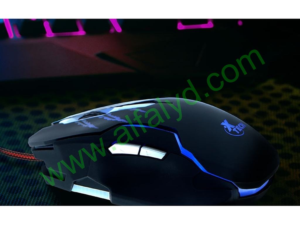Mouse para Gaming Xtech XTM-610 Lethal Haze - Resolución ajustable de hasta 3200 ppp - Luces LED de 4 colores - Imagen 3