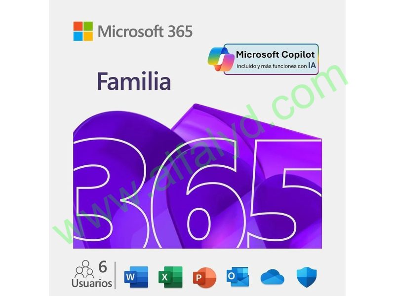 Microsoft 365 Family 12 Months - License Subscription - 1 to 6 users
