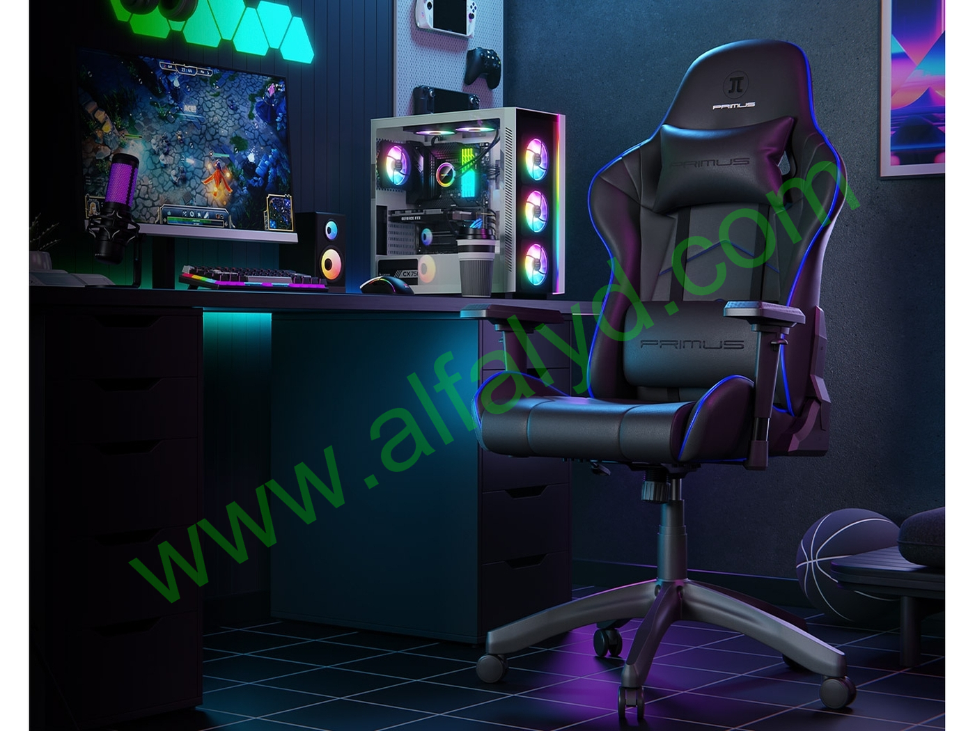 Primus - Silla de juegos - ergonómico - Imagen 2