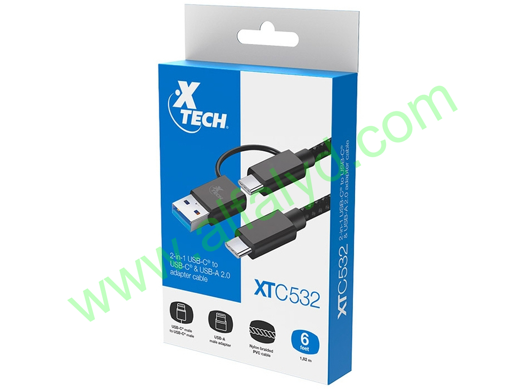 Xtech - USB cable - USB-C USB-A - Imagen 5