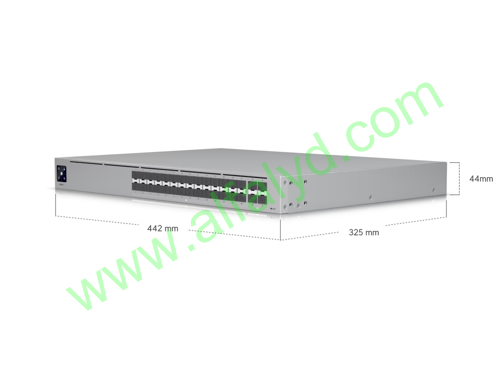 Ubiquiti UniFi Switch Pro Aggregation - Conmutador - 28 x 10 Gigabit SFP+ + 4 x 25 Gigabit SFP28