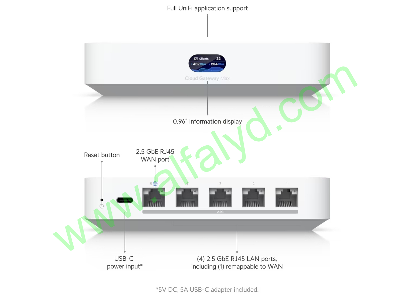 Ubiquiti - Gateway - UCG-Max Compact 2.5G Cloud - Imagen 4