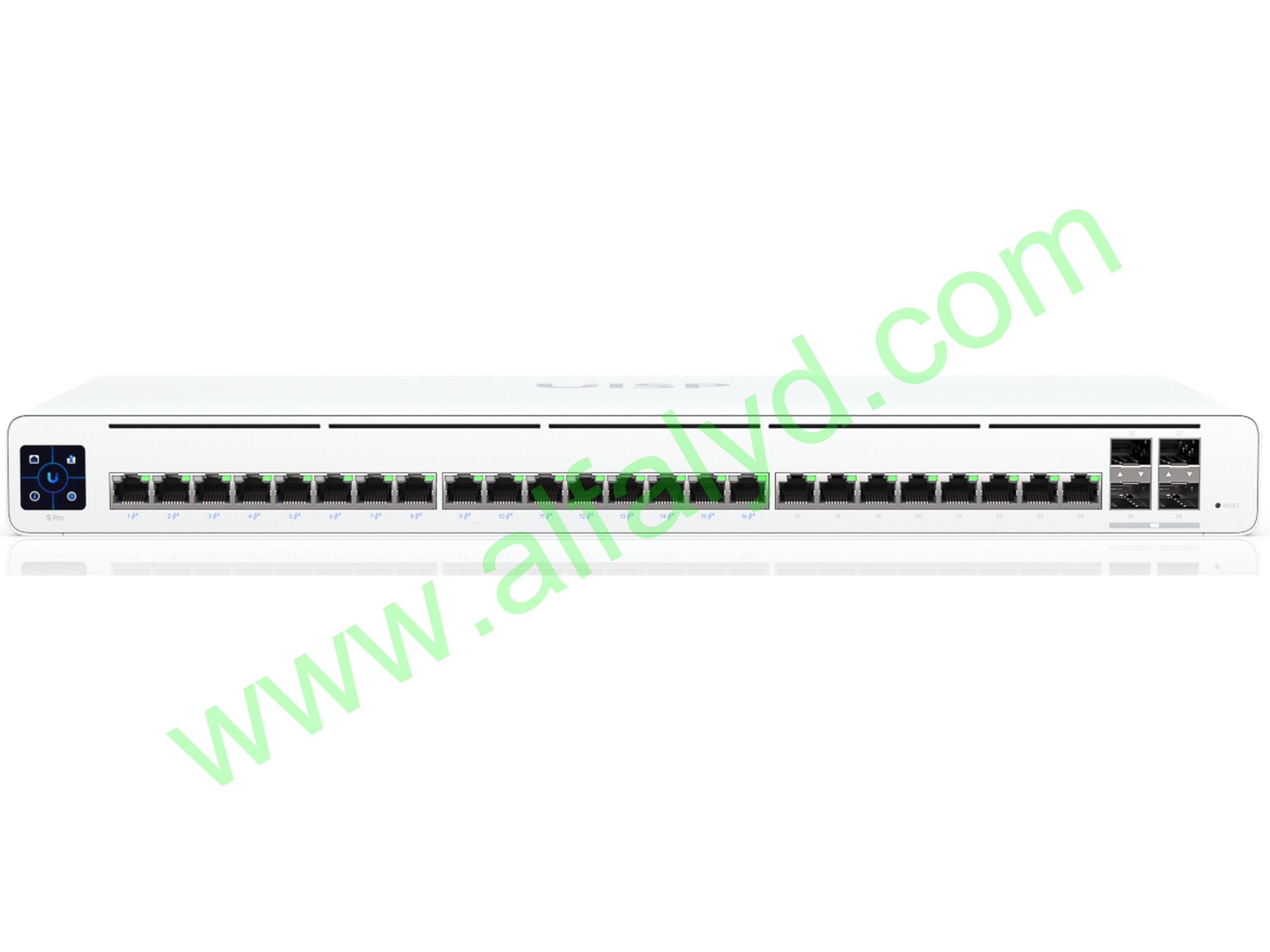 Ubiquiti UISP Switch Pro 220W (27V) PoE switch with (24) GbE RJ45 ports - Imagen 3