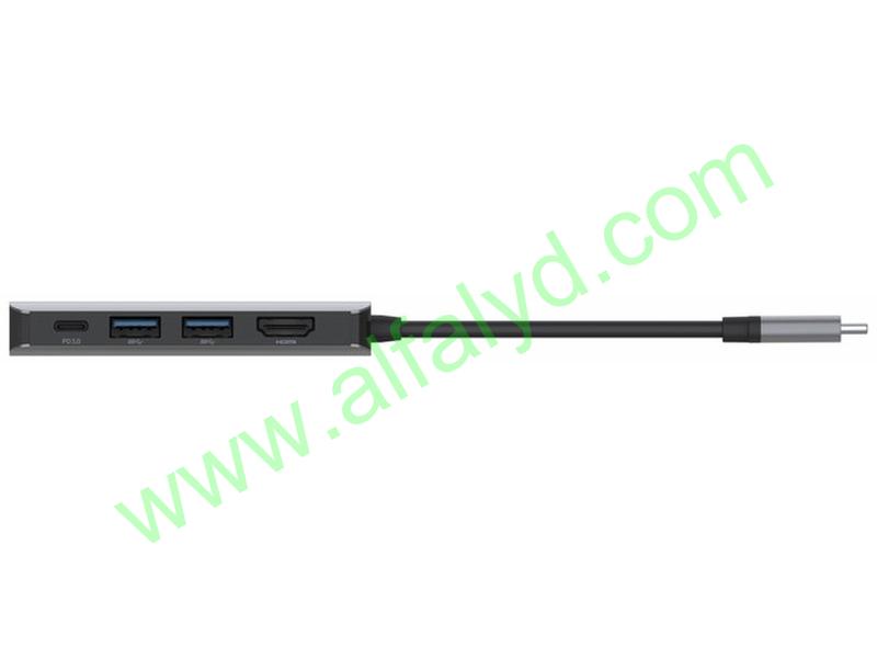 Belkin CONNECT 4-in-1 - Hub adaptador multipuertos - USB-C - Imagen 2