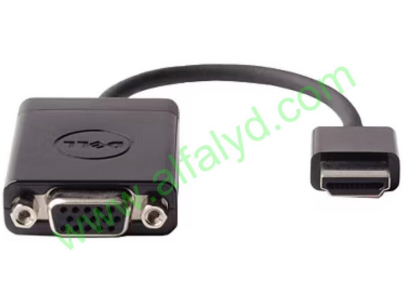 Dell - Adaptador de vídeo - HDMI macho a HD-15 (VGA) hembra