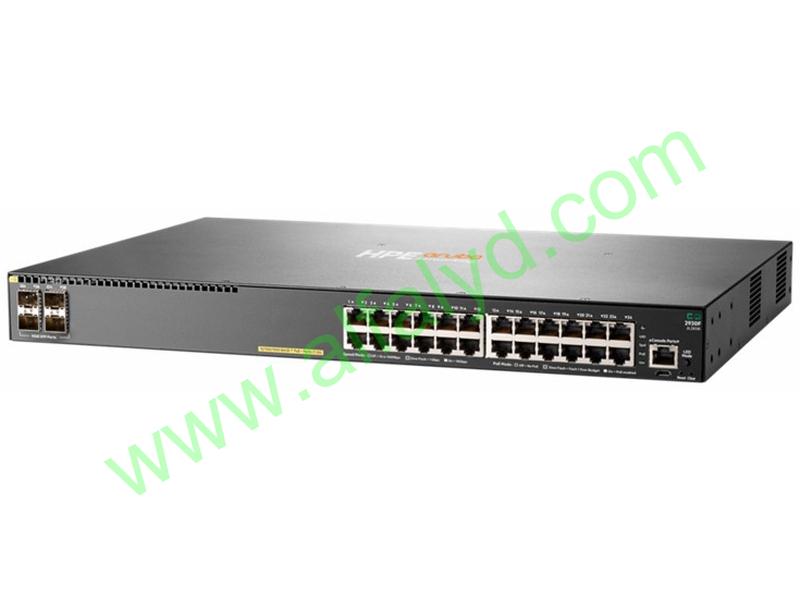 HPE Aruba 2930F 24G PoE+ 4SFP - Conmutador - L3