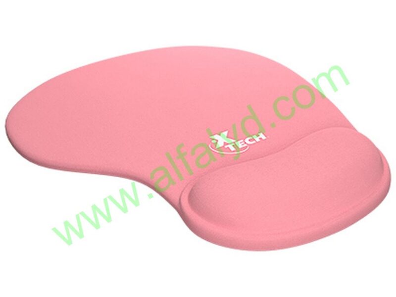 Xtech - Mouse pad with wrist pillow - Gaming Pink XTA-530