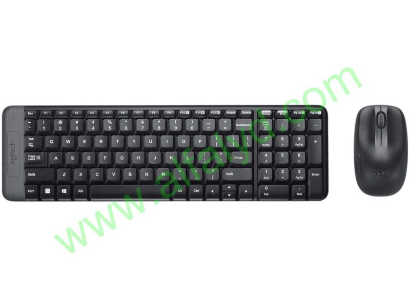 Logitech Wireless Combo MK220 - Juego de teclado y ratón - 2.4 GHz