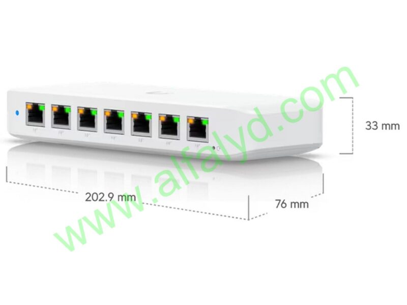 Ubiquiti Unifi Switch Ultra 60W A compact Layer 6 8-port GbE PoE switch with versatile mounting options 52W.