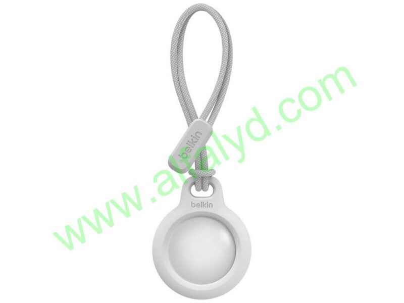 Belkin - Soporte de seguridad con tira para etiqueta Bluetooth antipérdida - blanco