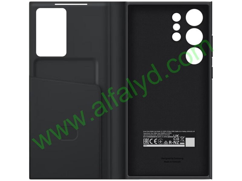 Samsung EF-ZS918 - Funda con tapa para teléfono móvil - negro
