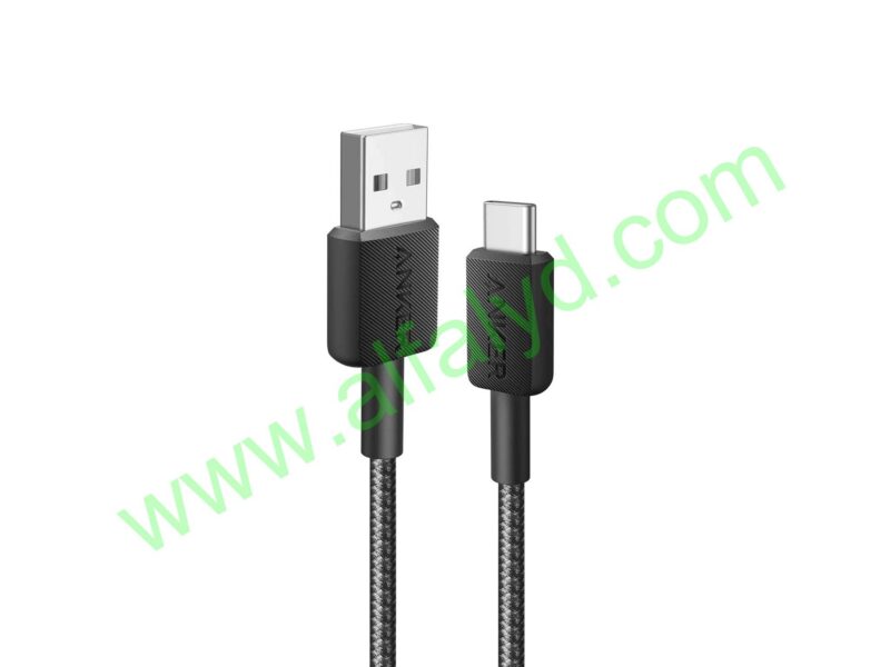 "Anker - Cable de carga/sincronización - Cable USB-A a USB-C 322 (3 pies)"