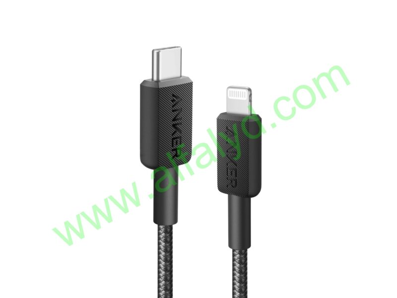 "Anker - Cable de carga/sincronización - Cable USB-C/Lightning 322 (6 pies)"