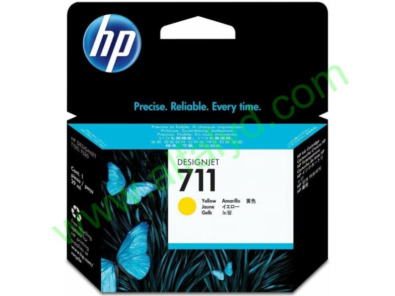 HP 711 - 29 ml - amarillo