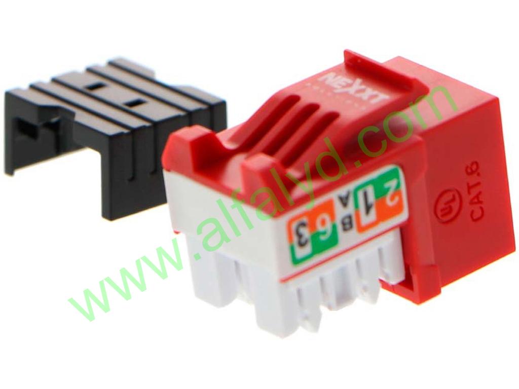Nexxt Solutions Infrastructure - Keystone Jack - Category 6 - Imagen 2