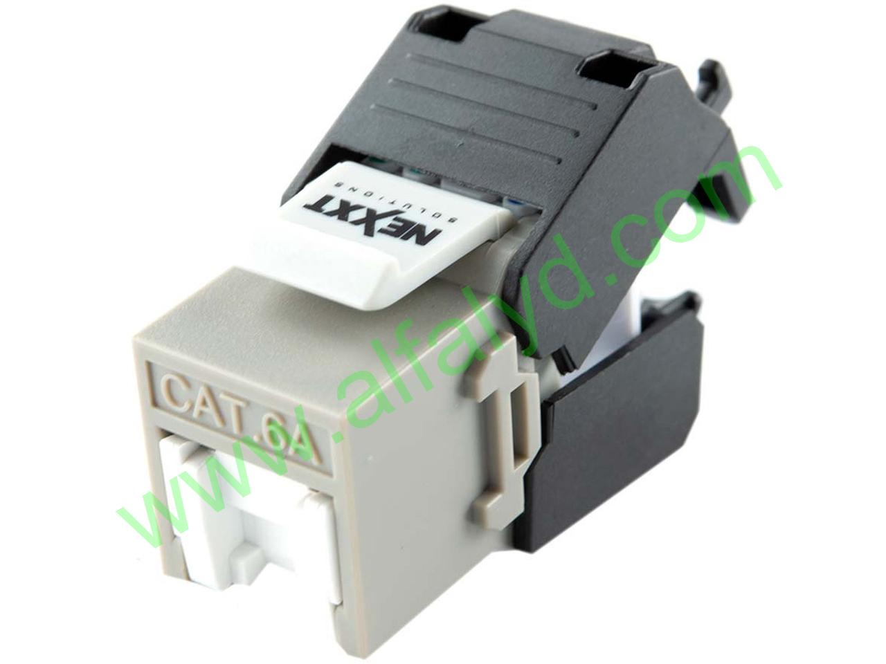 Nexxt Solutions Infrastructure - Keystone Jack - Cat6A - Imagen 2