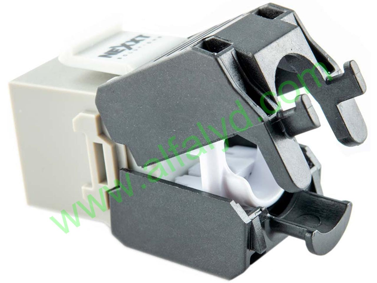 Nexxt Solutions Infrastructure - Keystone Jack - Cat6A - Imagen 3