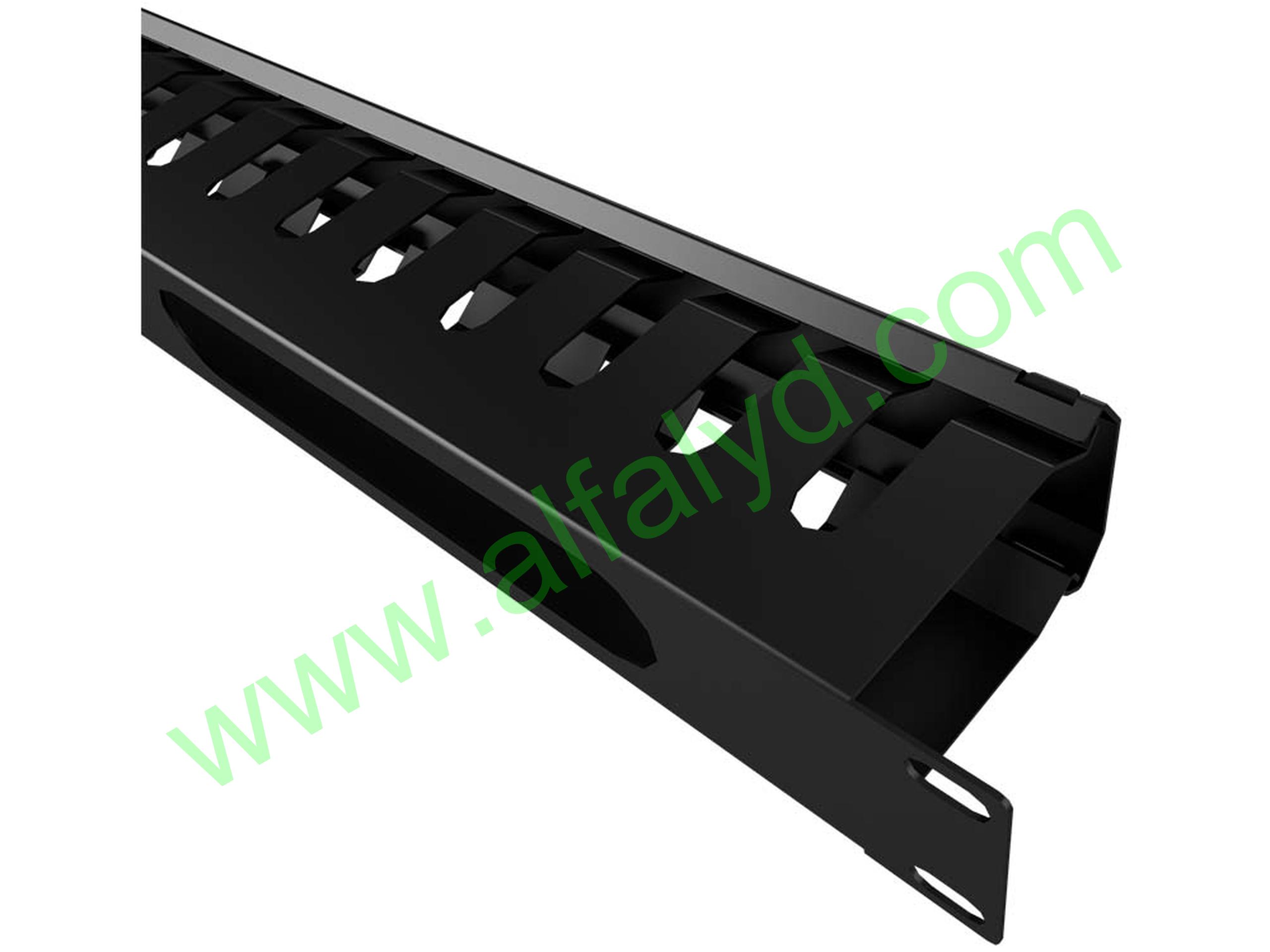 Nexxt Solutions - Conducto de organización de cables de bastidor (horizontal) - 1U - Imagen 3