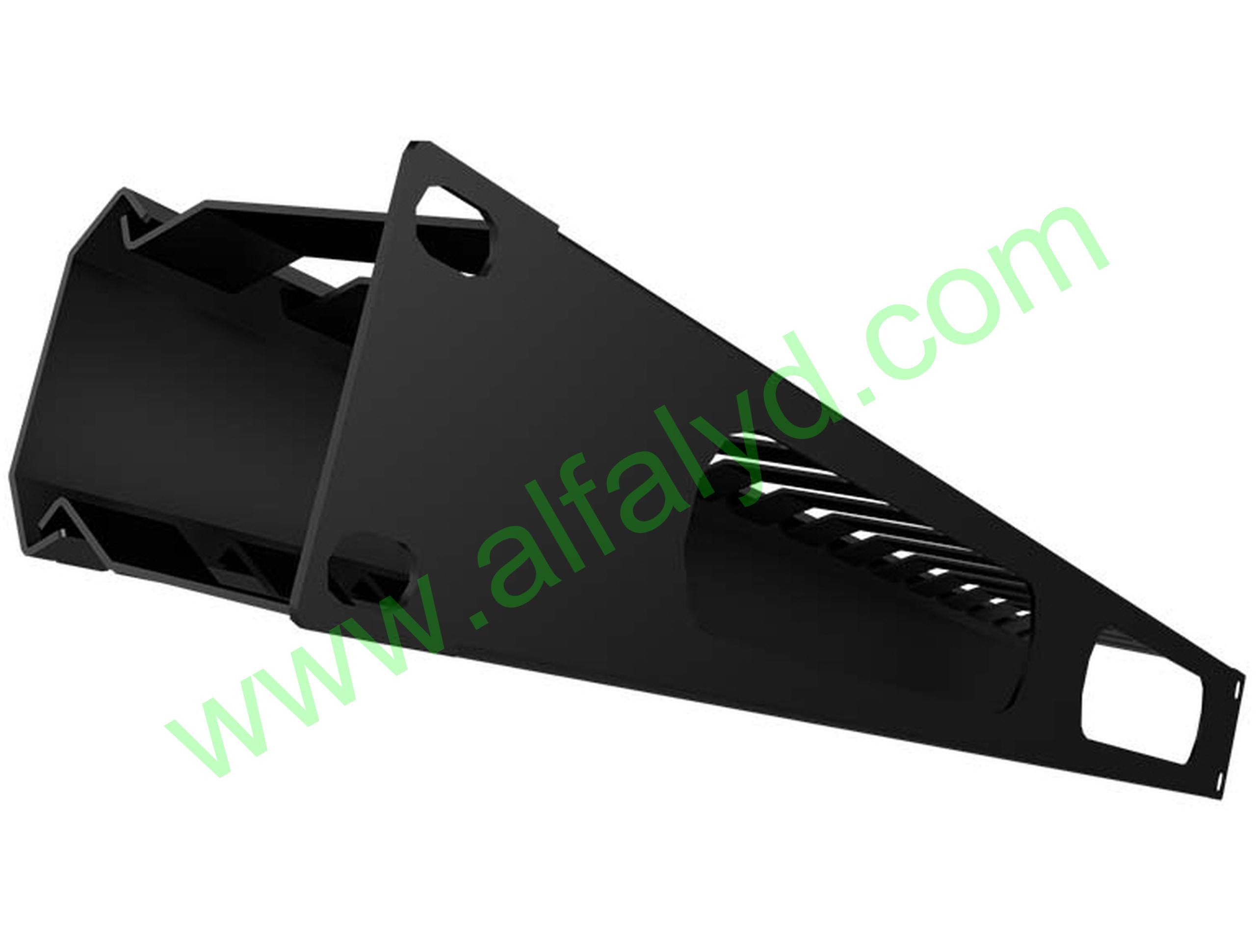 Nexxt Solutions - Conducto de organización de cables de bastidor (horizontal) - 1U - Imagen 4