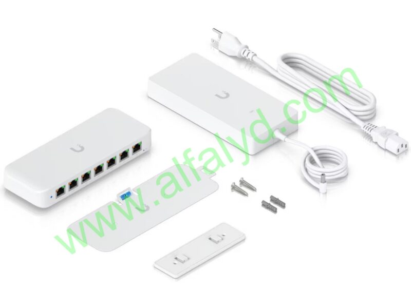 Ubiquiti Unifi Switch Ultra 210W A compact Layer 2 8-port GbE PoE switch with versatile mounting options 202W