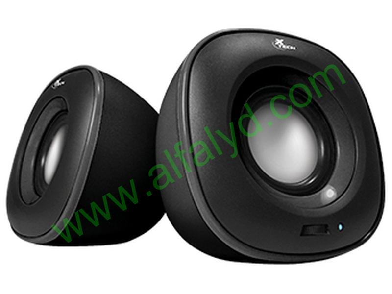 Altavoces Xtech de 2,0 canales y 6 W con cable XTS-115BK